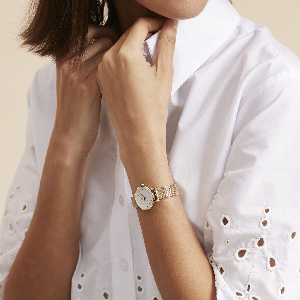 Montre Rosefield Small Edit Weiss - Spannringe Damen | OROVIVO
