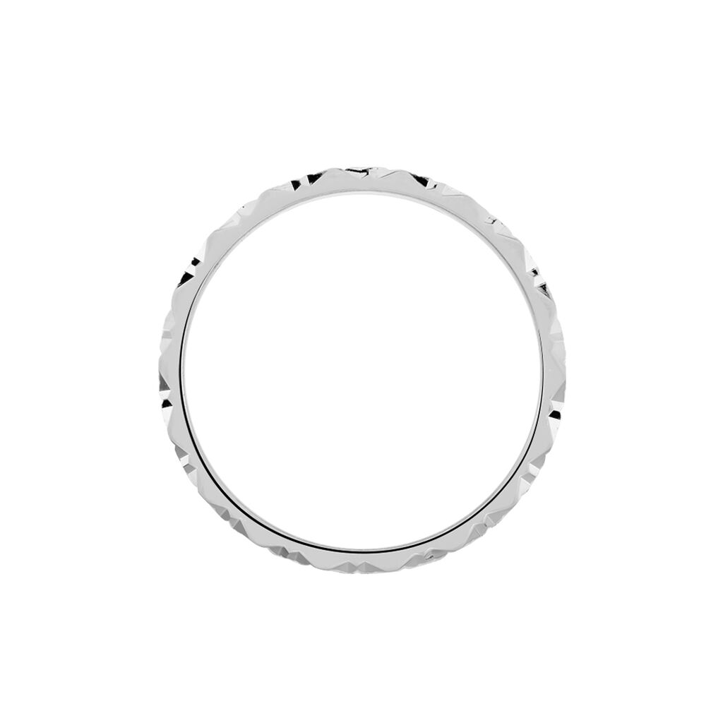 Alliance Or Weiss Marziale Diamantee - Spannringe Unisex | OROVIVO