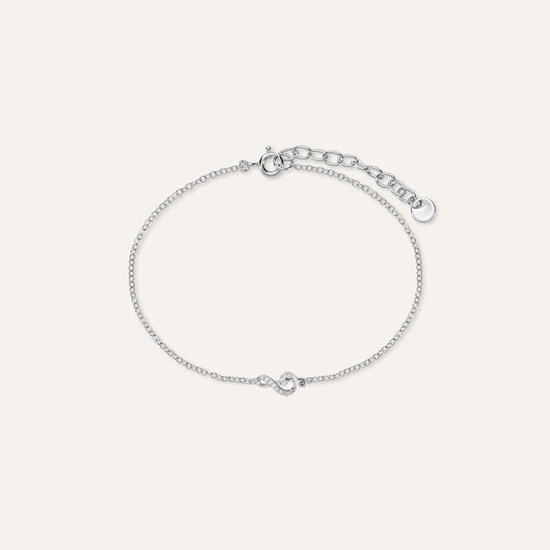Bracciale Silver Moments Argento Rodiato Cubic Zirconia - Spannringe Damen | OROVIVO