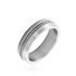 Herren Ring Edelstahl B 7 mm