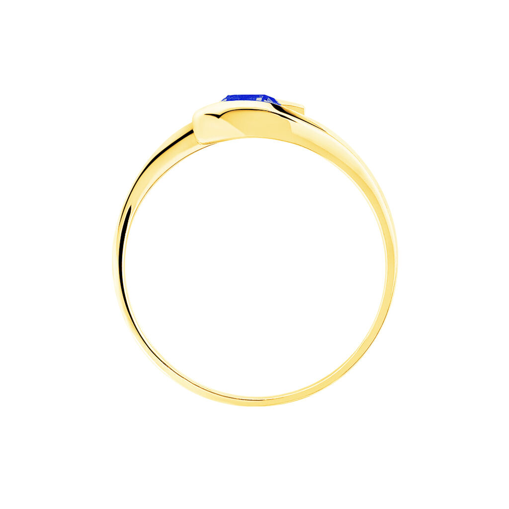 Bague Tiphaine Or Jaune Saphir - Spannringe Damen | OROVIVO