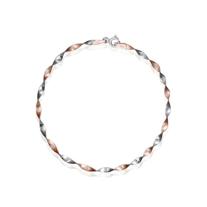 Bracciale Catena Colette Oro Bicolore - Spannringe Damen | OROVIVO