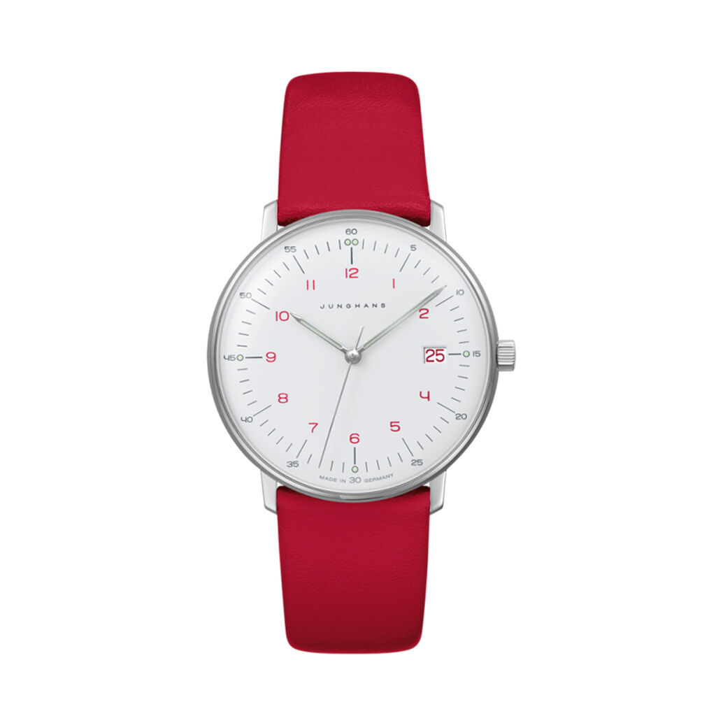 🦚 JUNGHANS Damenuhr Max Bill Damen 47/4541.02 Quarz, Uhr ohne Stein