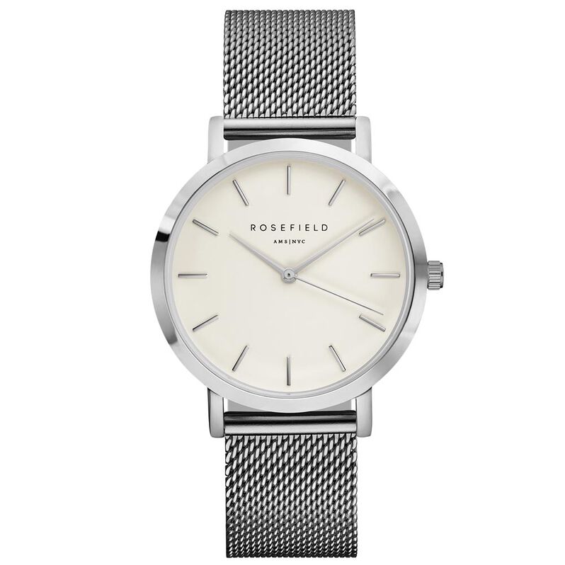 Montre Rosefield The Mercer Blanc - Spannringe Damen | OROVIVO