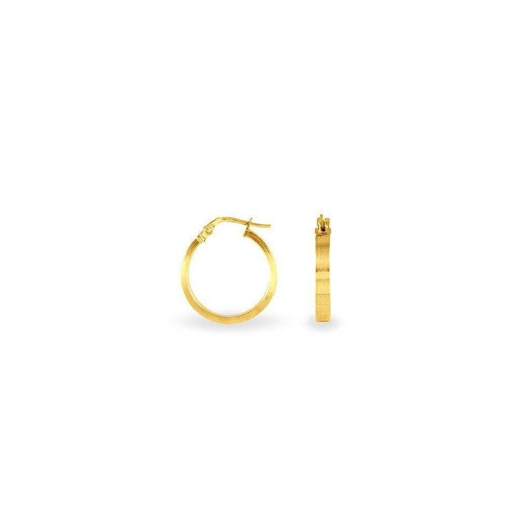 Damen Creolen Gold 375 - Creolen Damen | OROVIVO