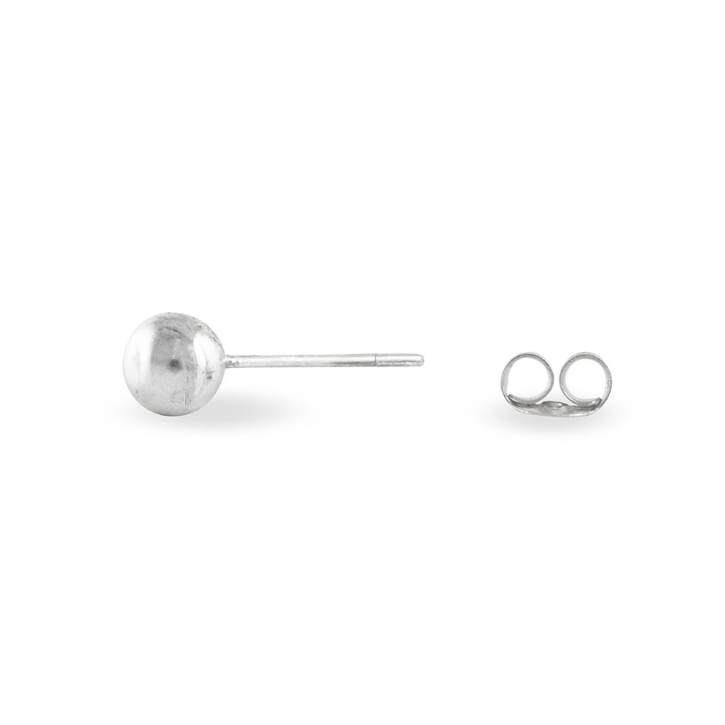 Damen Ohrstecker Silber 925 Kugel 5mm - Ohrstecker Damen | OROVIVO