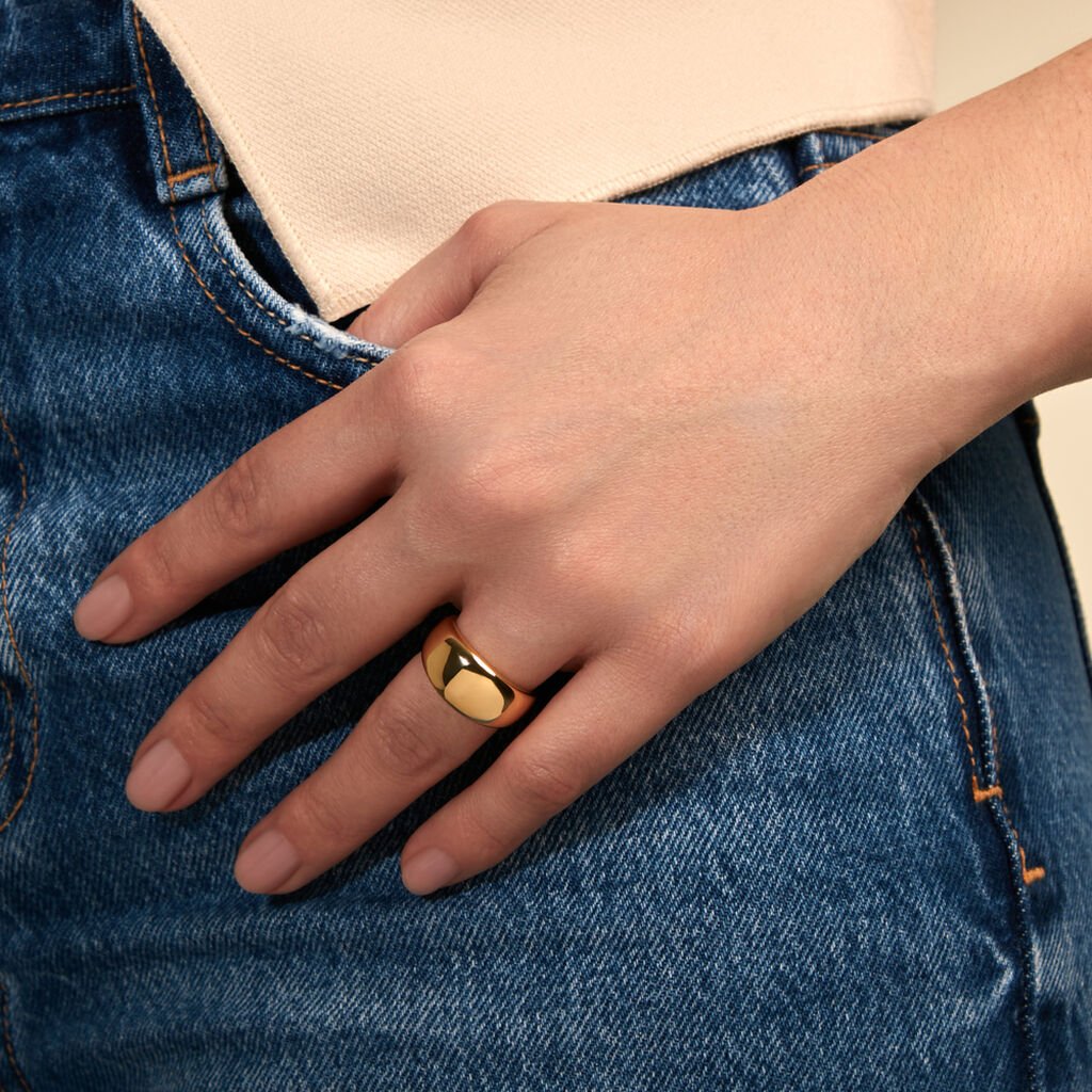 PENELOPE Damen Ring Silber vergoldet 925 B 9,89 mm