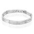 Herren Armband Edelstahl B 10 mm