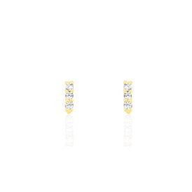 Damen Ohrstecker Gold 375 Zirkonia  - Ohrstecker Damen | OROVIVO
