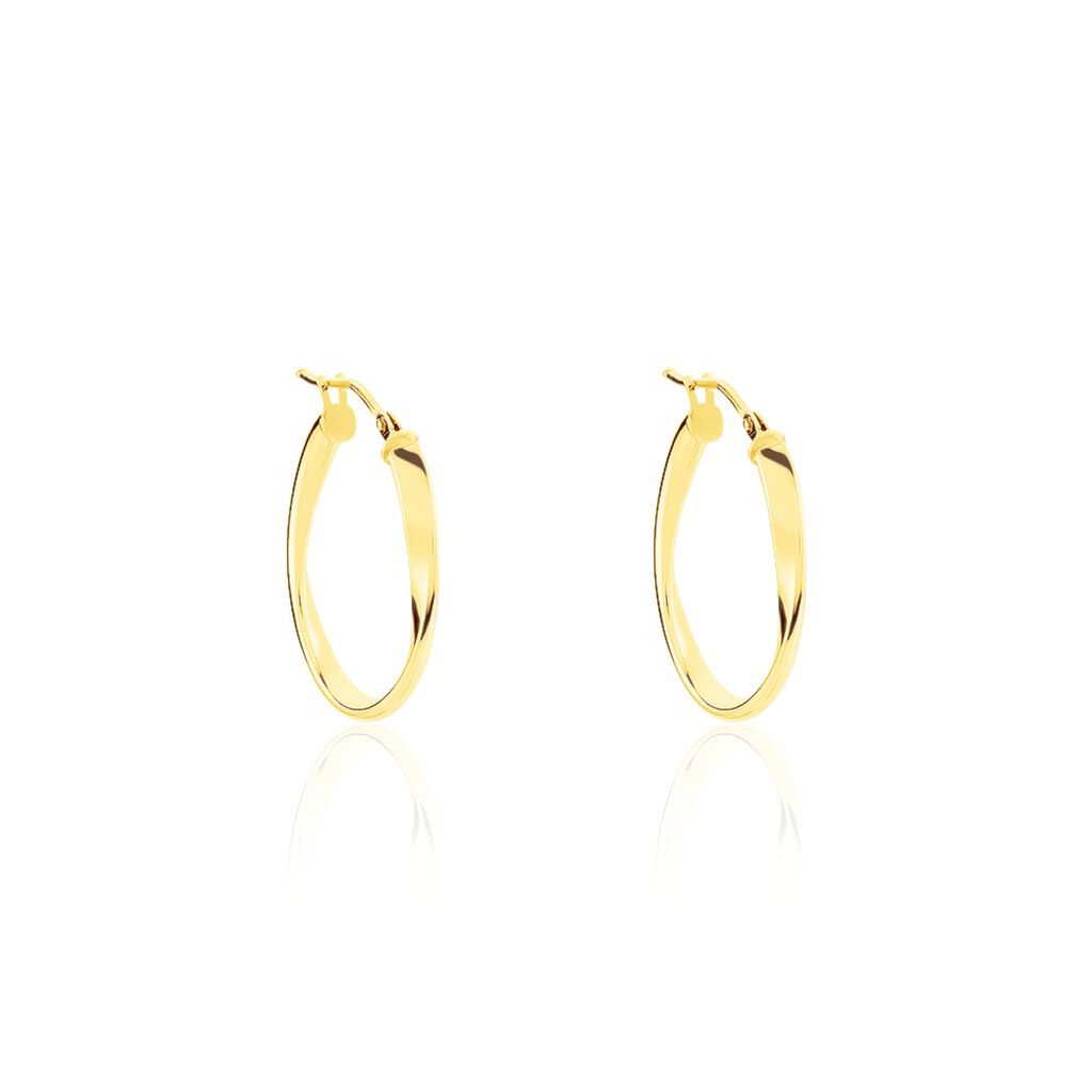 Damen Creolen Gold 385 - Creolen Damen | OROVIVO