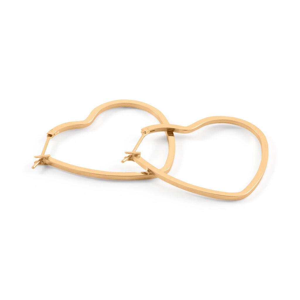 KAYDENCE Damen Creolen Vergoldet 750 B 33 mm