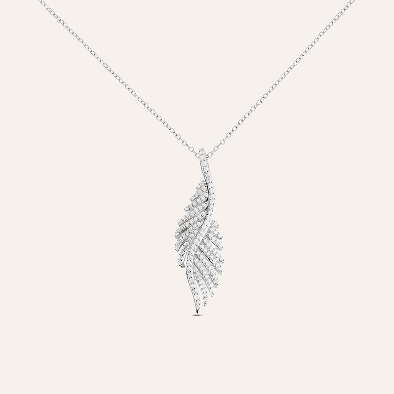 Collana Silver Shine Argento Rodiato Cubic Zirconia - Spannringe Damen | OROVIVO
