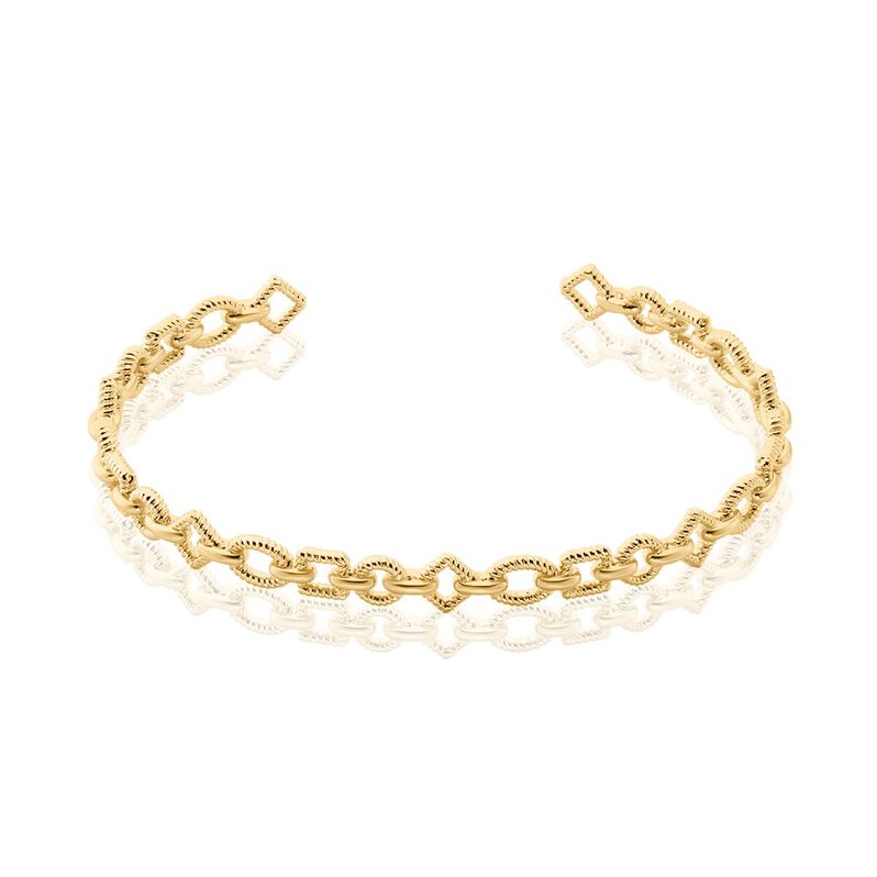 Jonc Linka Plaqué Or Jaune - Spannringe Damen | OROVIVO