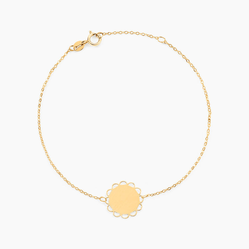 Bracelet Solaris Or Jaune - Spannringe Damen | OROVIVO