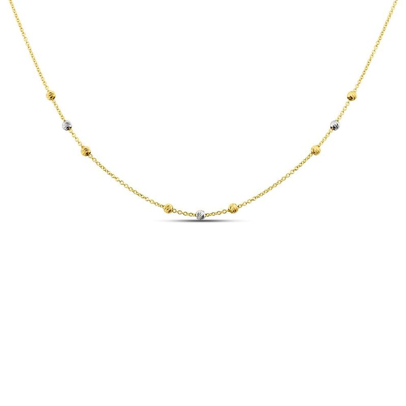 Collana Golden Lover Oro Bicolore - Spannringe Damen | OROVIVO
