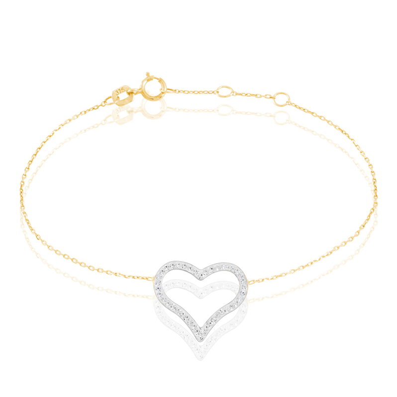 Bracelet Eylül Or Jaune Strass - Spannringe Damen | OROVIVO