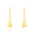 BRIGITTE 6 Damen Ohrringe Lang Gold 333 (8 Karat) Welle