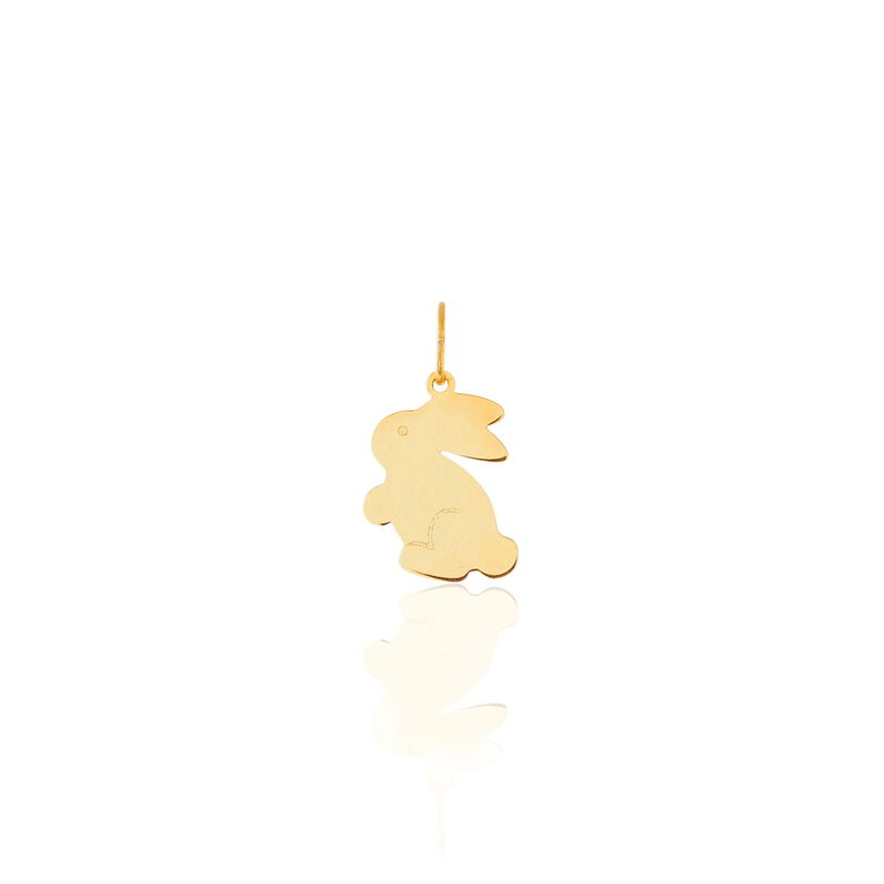 Pendentif Firas Lapin Or Jaune - Spannringe Familie | OROVIVO