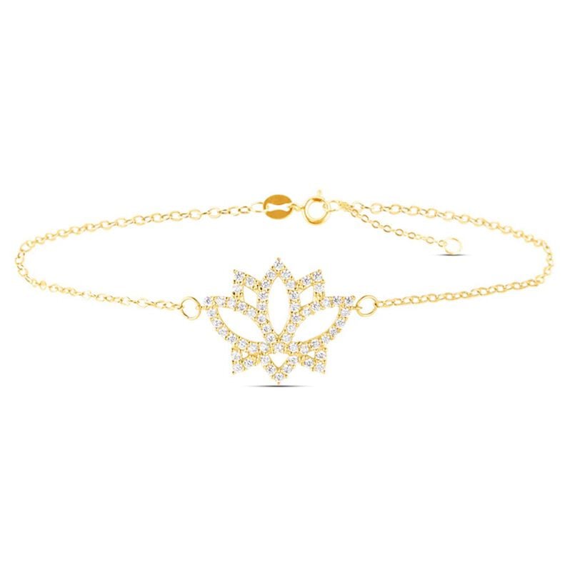 Bracciale Claire Oro Giallo Cubic Zirconia - Spannringe Damen | OROVIVO