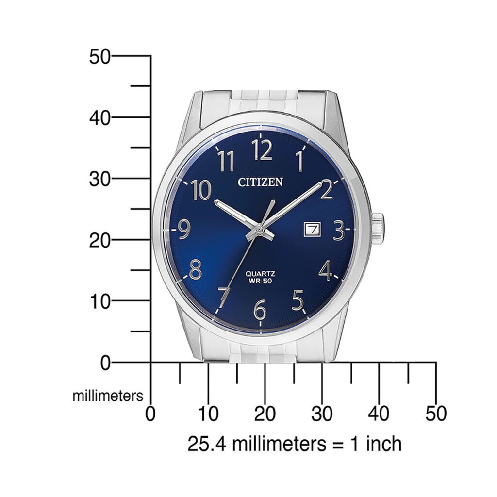 CITIZEN Herrenuhr Sport Quarz BI5000-52L