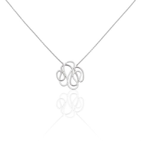 Damen Halskette Silber 925 Zirkonia - Halsketten Damen | OROVIVO