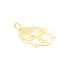 FAZZIA BUDDHA Damen Anh&auml;nger Gold 375 (9 Karat) Buddha