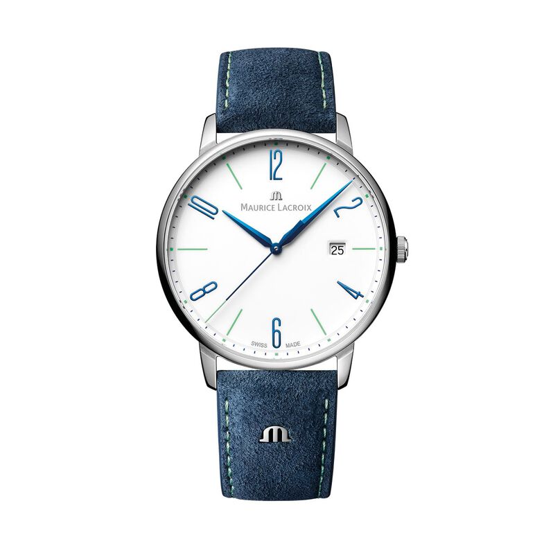 Maurice Lacroix Herrenuhr Eliros Date 25th Anniversary Quarz EL1118-SS00E-120-C - Armbanduhren Unisex | OROVIVO