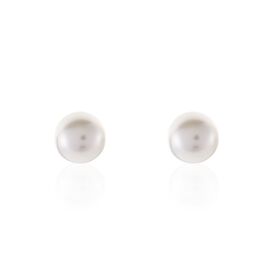 Damen Perlenohrringe Gold 585 Zuchperlen 5-5,5mm - Ohrstecker Damen | OROVIVO