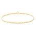 FIGARO 1/3 Damen Armkette Gold 375 (9 Karat) B 2,5 mm