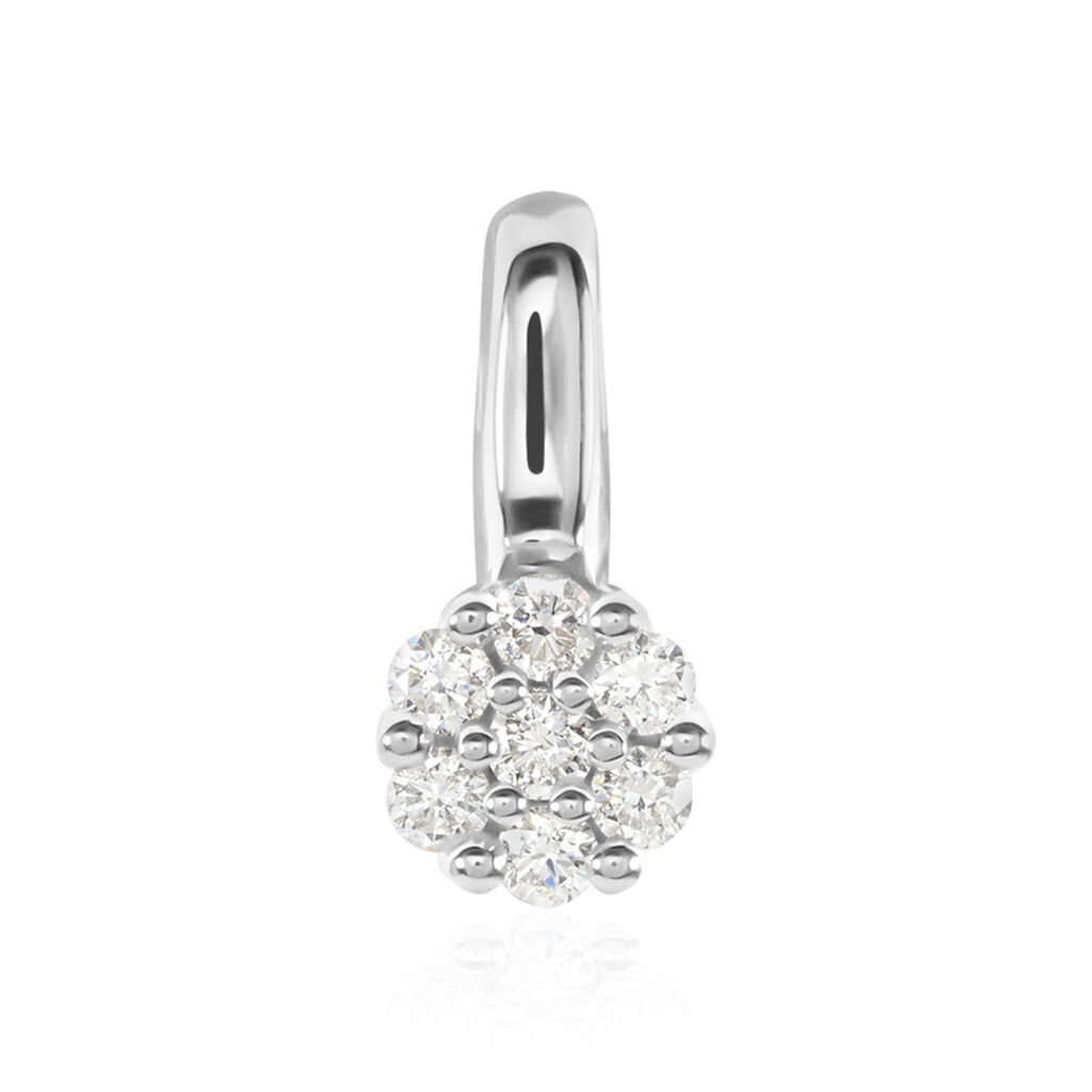 Damen Anhänger Weißgold 750 Diamant 0,32ct Carocla  - Schmuckanhänger Damen | OROVIVO