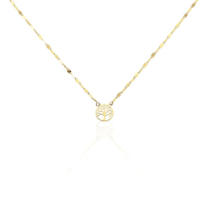 Collier Aulnia Or Jaune - Spannringe Damen | OROVIVO