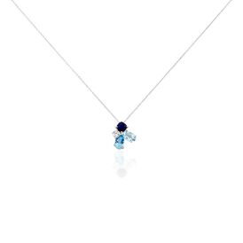 Damen Halskette Gold 375 Topas Lolit Zirkonia Daurine - Ketten mit Anhänger Damen | OROVIVO