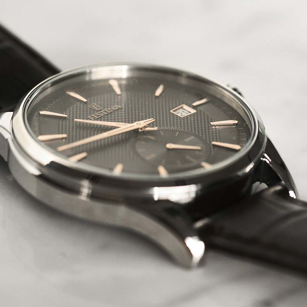 Montre Festina Retro Noir - Spannringe Herren | OROVIVO