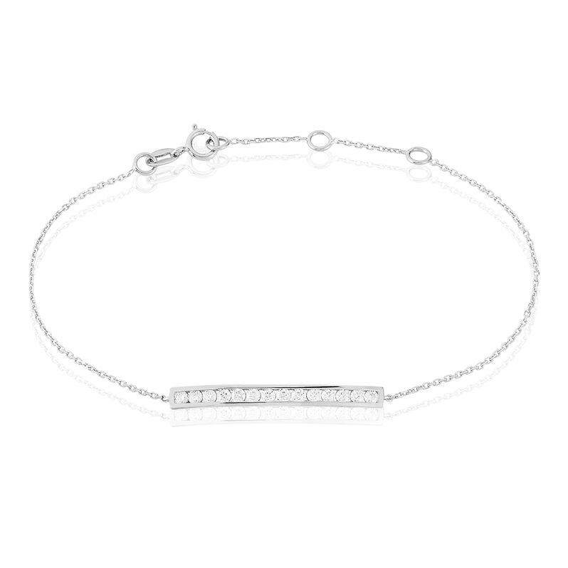 Bracelet Or Weiss Analia - Spannringe Damen | OROVIVO