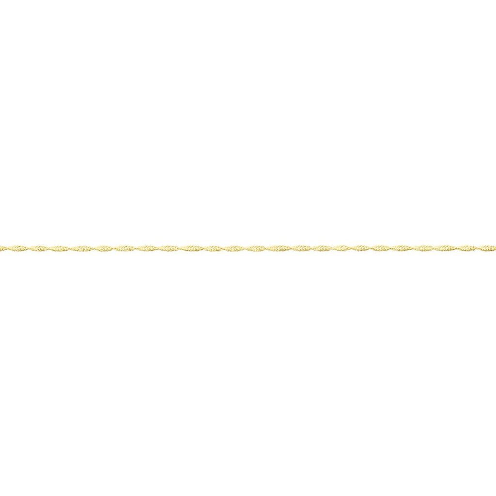 Damen Singapurkette Gold 375  - Halsketten Damen | OROVIVO