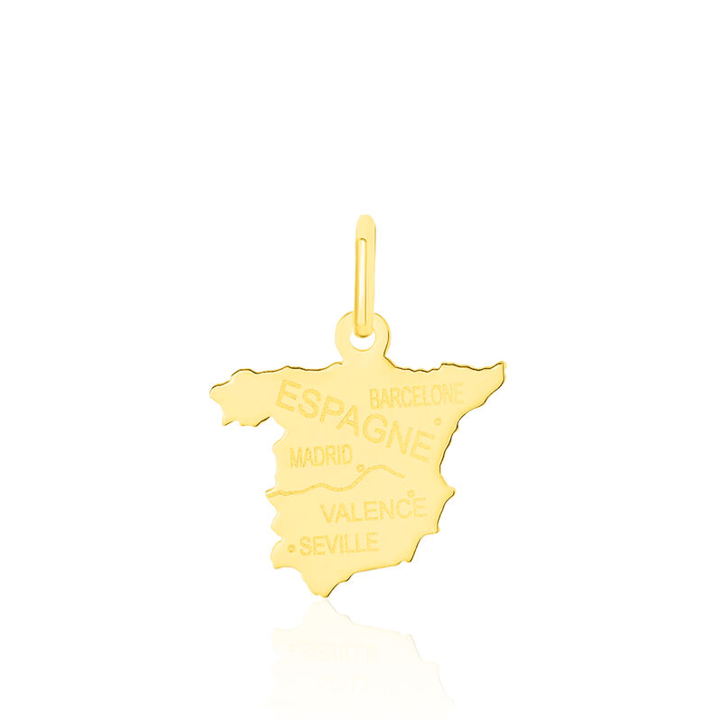 Pendentif Gaietana Espagne Or Jaune - Spannringe Familie | OROVIVO