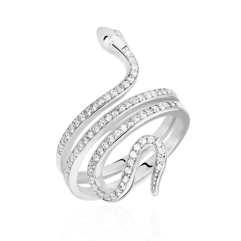 Anello Silver Moments Argento Rodiato Cubic Zirconia - Spannringe Damen | OROVIVO