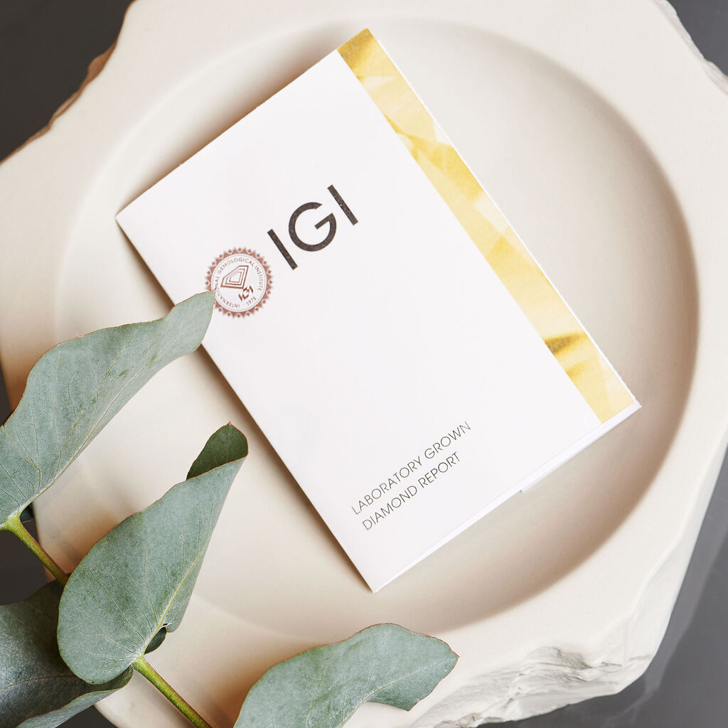 Sonate Damen Collier Wei&szlig;gold 750 (18 Karat) Synthetischer Diamant Wei&szlig; 0,41 ct