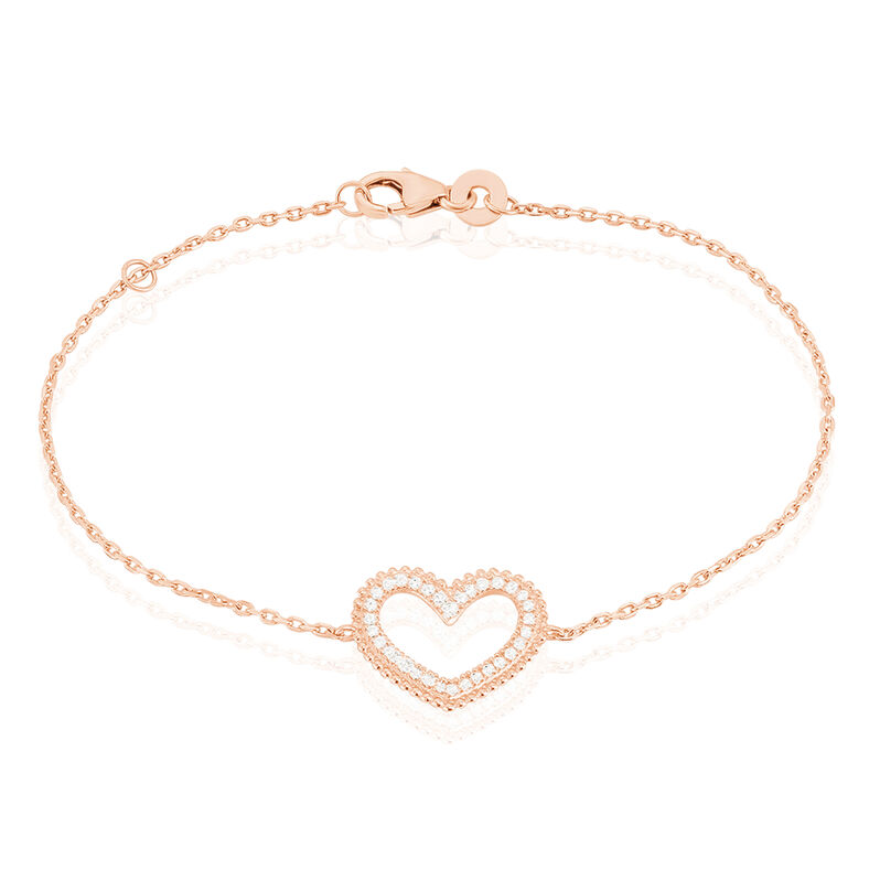 Armband Silber Rosa Clolila - Spannringe Damen | OROVIVO
