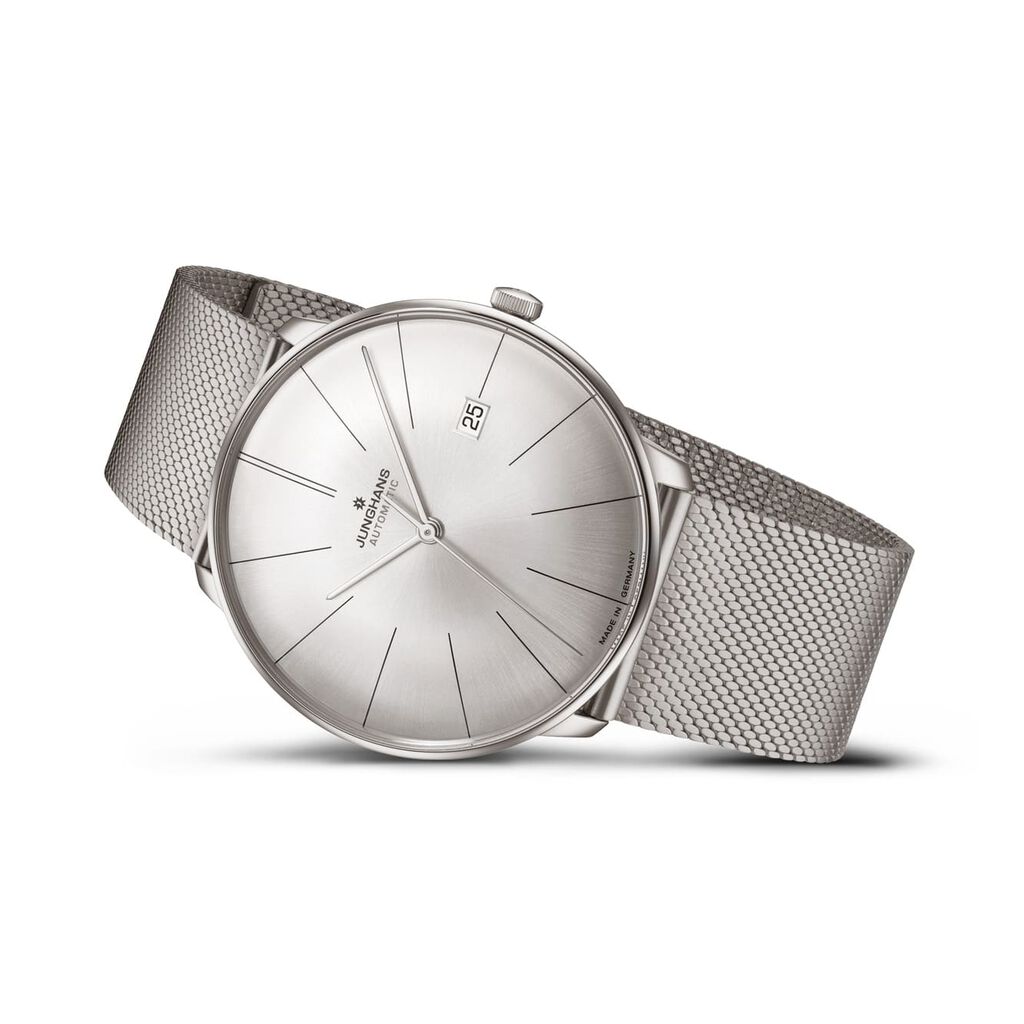 JUNGHANS Herrenuhr Meister fein Automatik 027/4153.44 - Armbanduhren Herren | OROVIVO