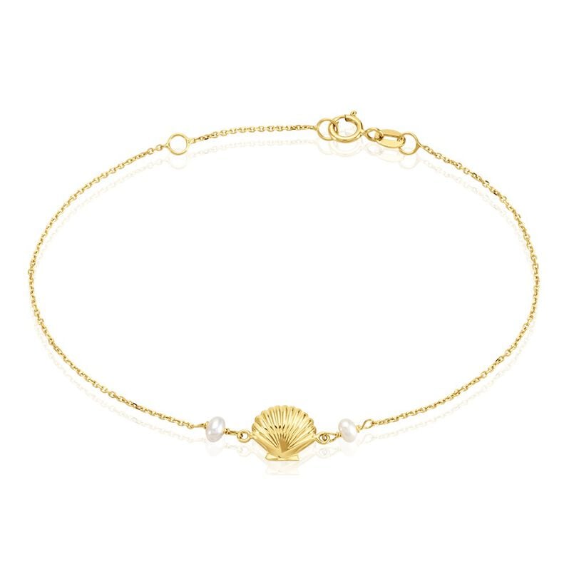 Bracelet Vitamin Sea Or Jaune Perle De Culture - Spannringe Damen | OROVIVO