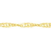 Damen Singapurkette Gold 375 