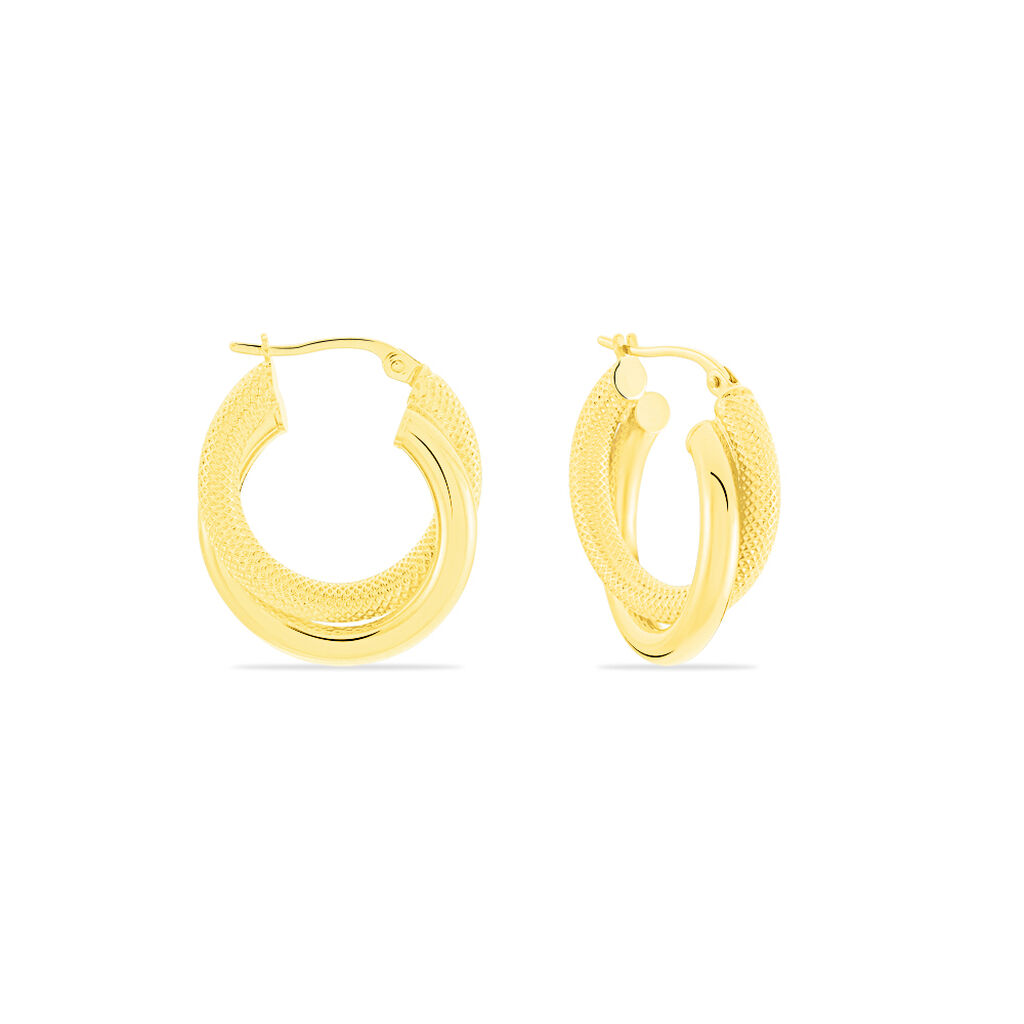 Damen Creolen Gold 375 - Creolen Damen | OROVIVO