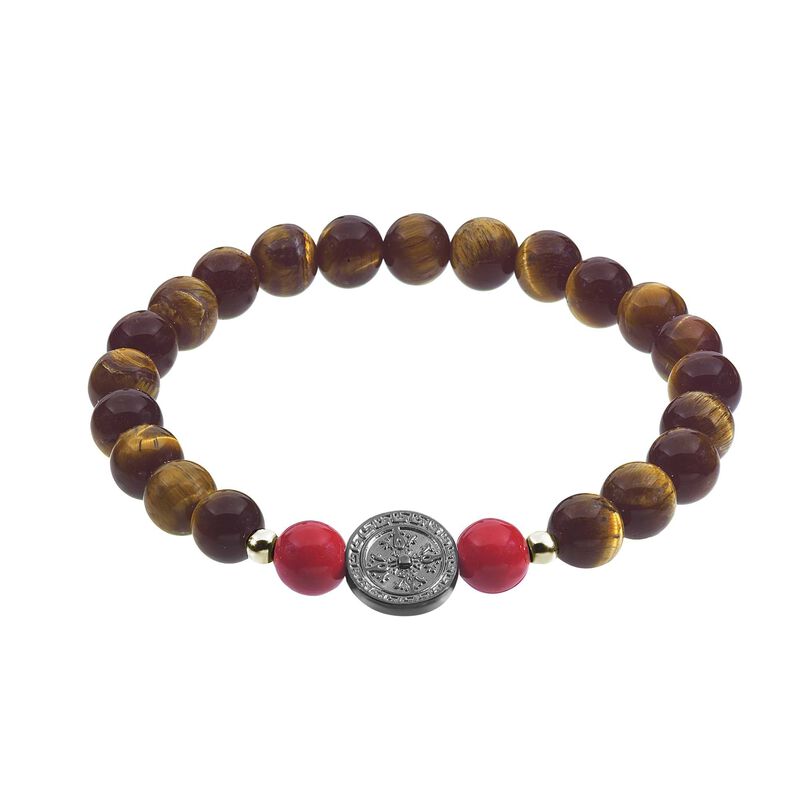 Bracciale in acciaio e pietre - Spannringe Herren | OROVIVO