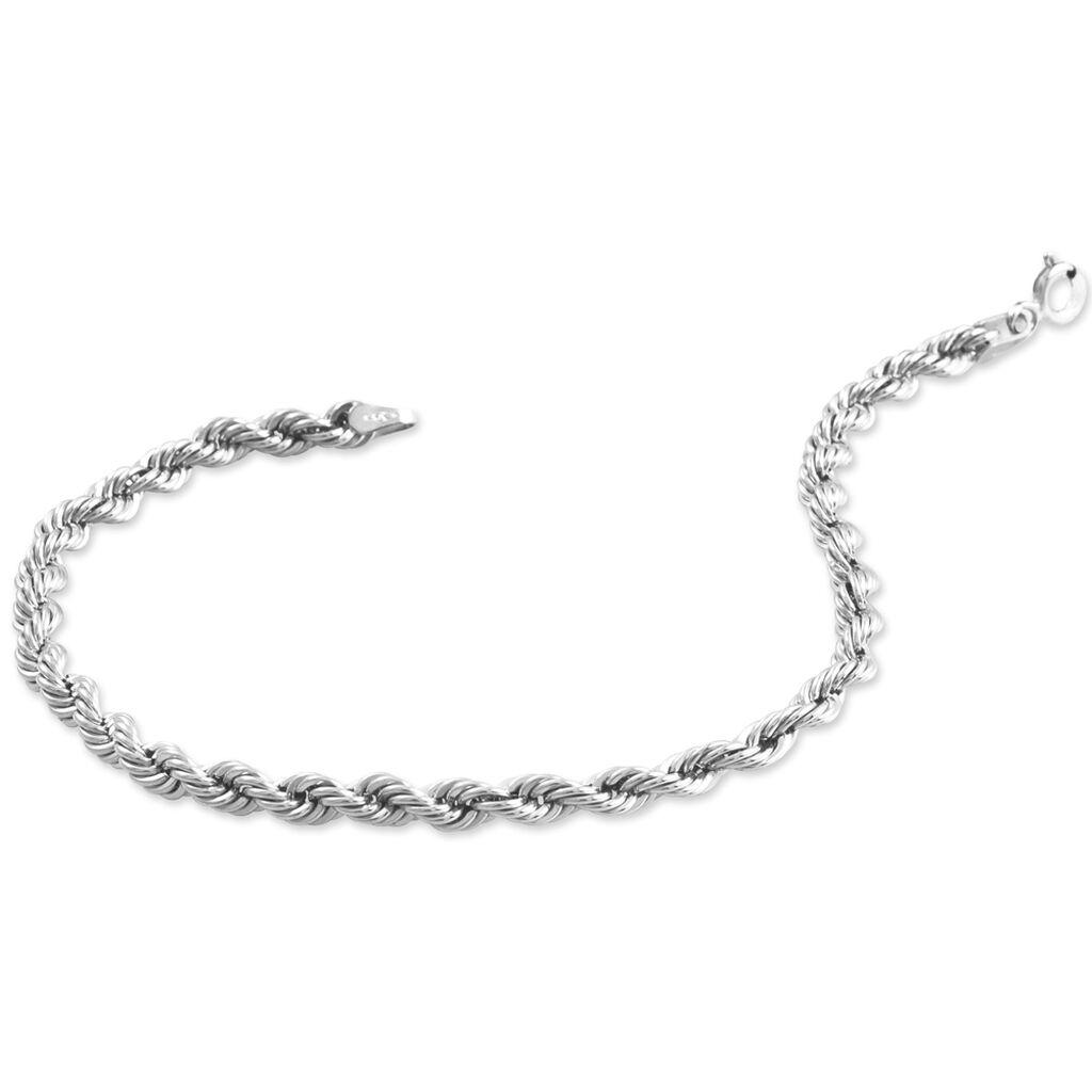 Bracelet Jerry Maille Corde Or Blanc - Spannringe Damen | OROVIVO