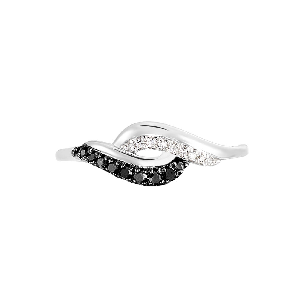 Ring Weissgold 375 Sculptural - Spannringe Damen | OROVIVO