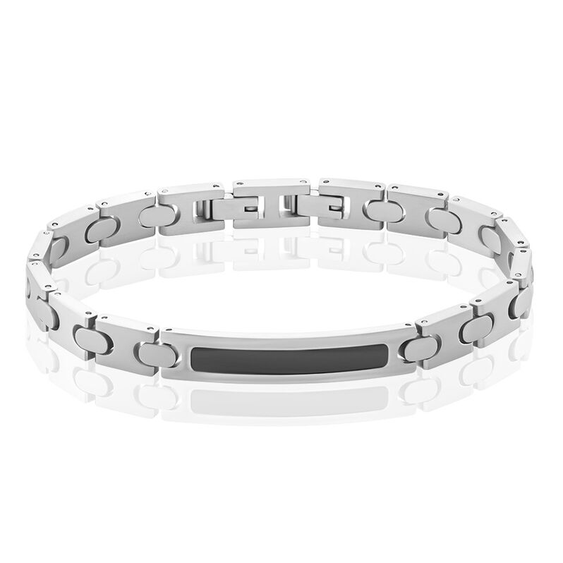 Bracelet Identité Acier Weiss Barnard - Spannringe Herren | OROVIVO