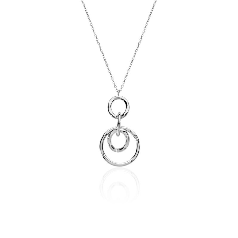 CARLOTTA Damen Collier Edelstahl Kreis - Halsketten Damen | OROVIVO