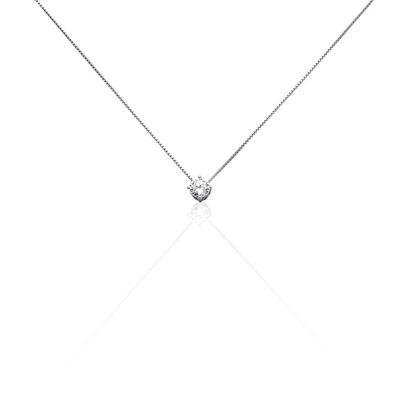 Damen Collier Silber 925 Zirkonia Listo - Halsketten Damen | OROVIVO