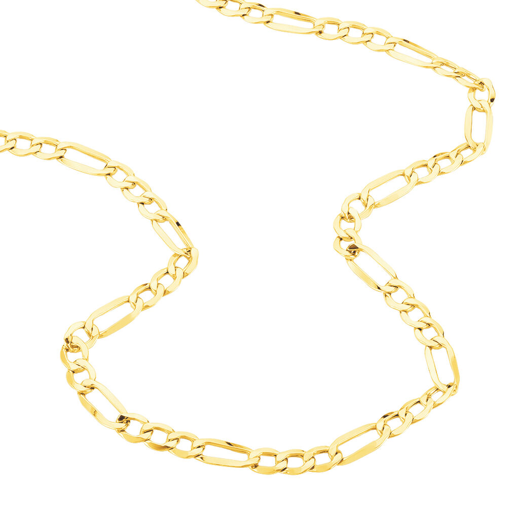 Collier Or Jaune Maille Alternée - Spannringe Herren | OROVIVO